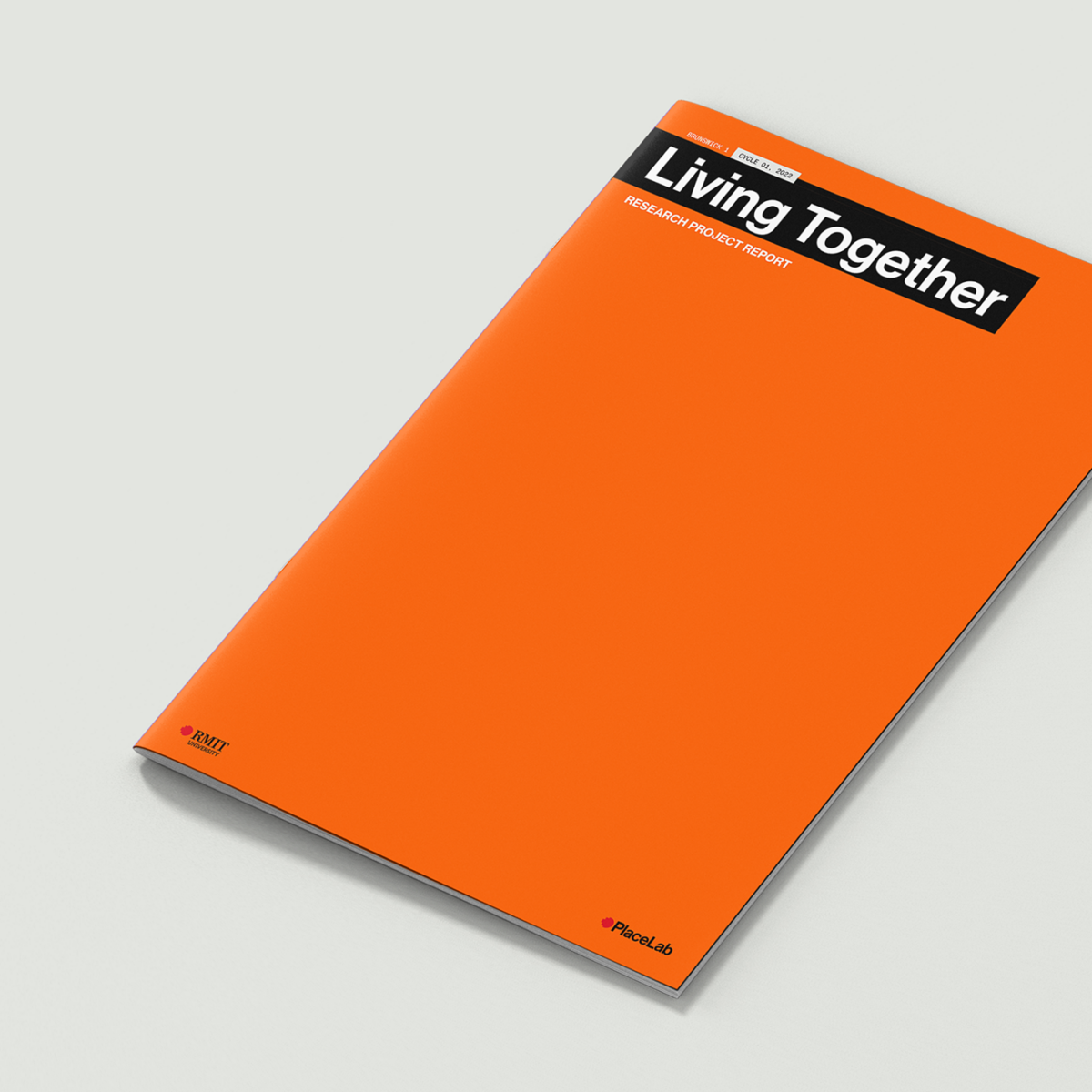 An Orange file with the title 'Living Together'